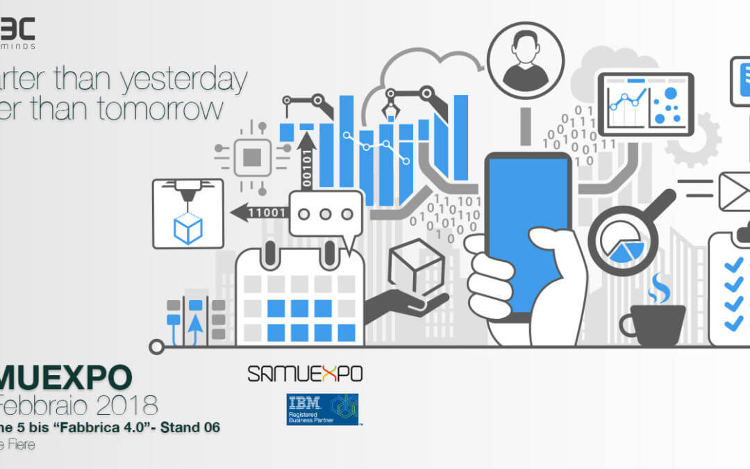 SAMUEXPO2018 Fabbrica 4.0 – Etec Minds ti porta nell’industria di domani